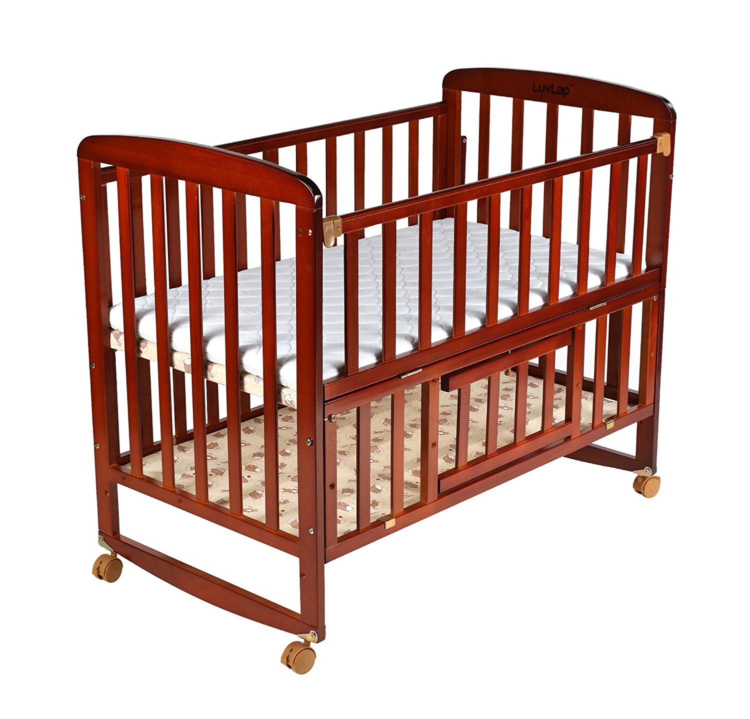 luvlap wooden cradle